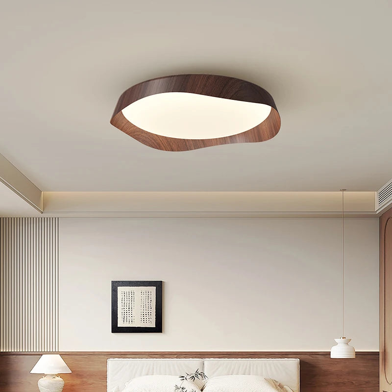 High-end creative wabi-sabi style retro LED ceiling light