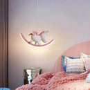 Cute animal chandelier bedside lamps for children modern decor