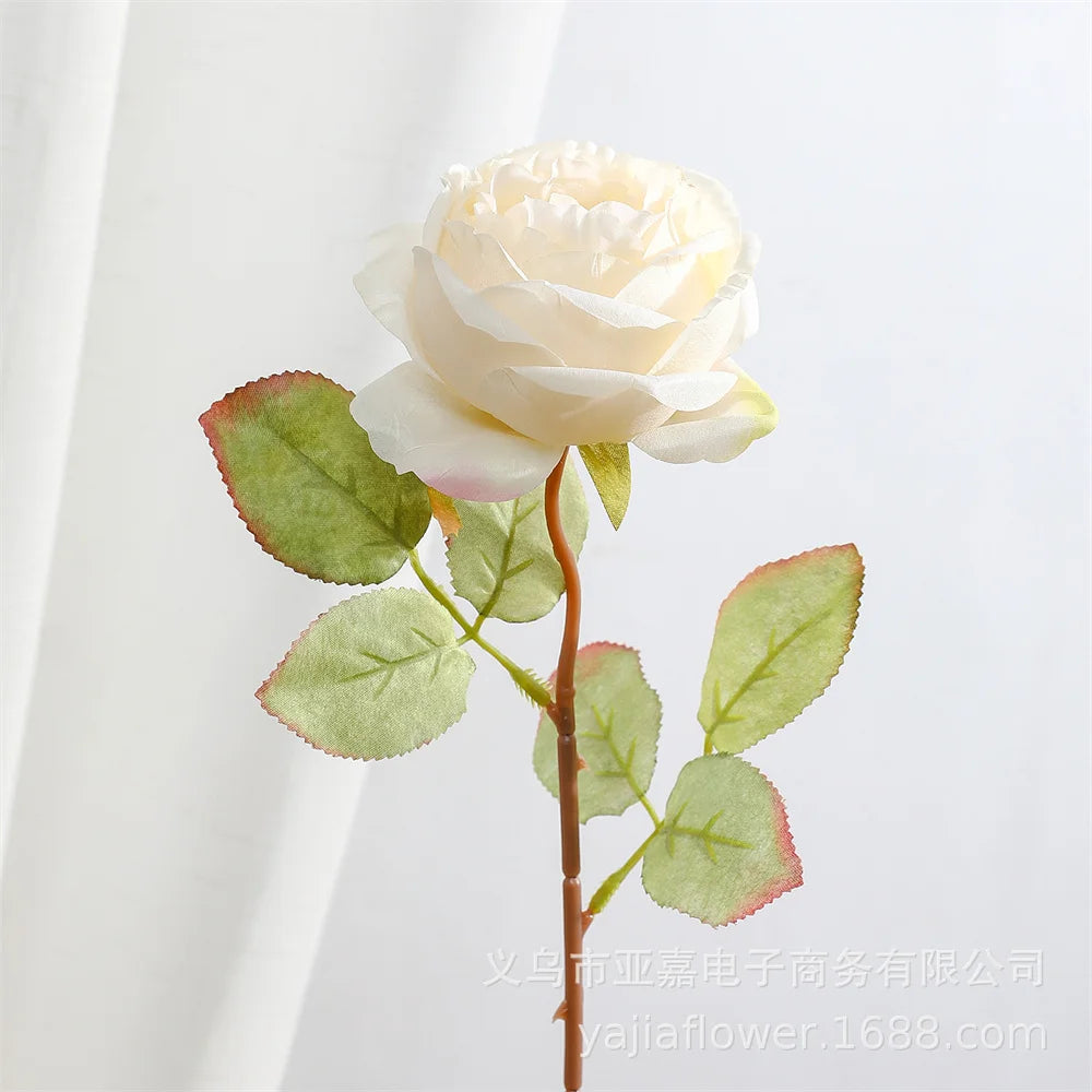 Silk fabric flowers for floral decorations and bouquets - vue 19 sur 19