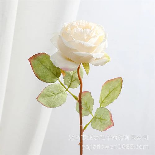 Silk fabric flowers for floral decorations and bouquets - vue 20 sur 19