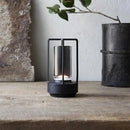 Rechargeable table lamp with dimmable ambient lighting for restaurants and bars