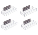 Japanese style wrought iron shelf wall storage rack