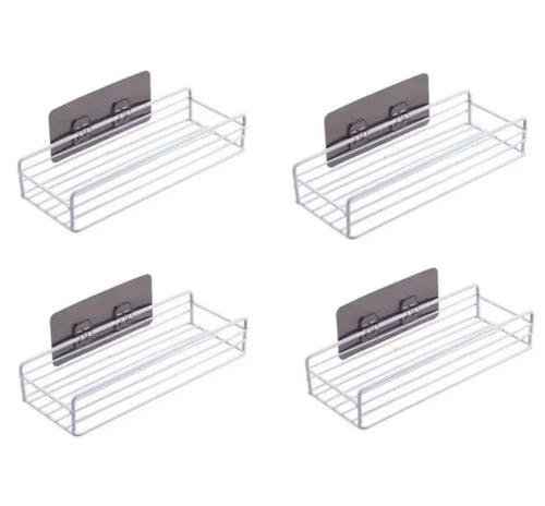 Japanese style wrought iron shelf wall storage rack - vue 19 sur 19