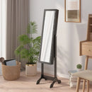 illuminated floor mirror for modern interior decoration