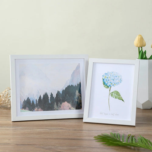 Hanging wooden photo frame for decoration and gifts - vue 3 sur 18