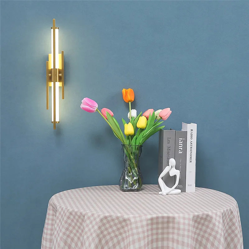 Nordic simple LED wall light for indoor use