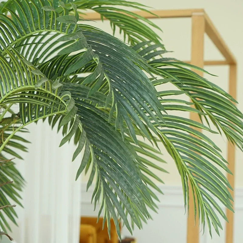 cocotier artificiel grande plante verte pour décoration intérieure - vue 4 sur 10