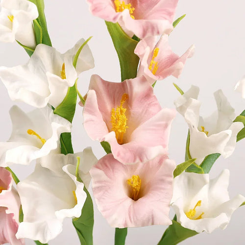 Artificial gladiolus flowers for party and office decoration - vue 3 sur 12