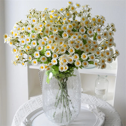 30 artificial flower heads for decoration and floral arrangements - vue 5 sur 11