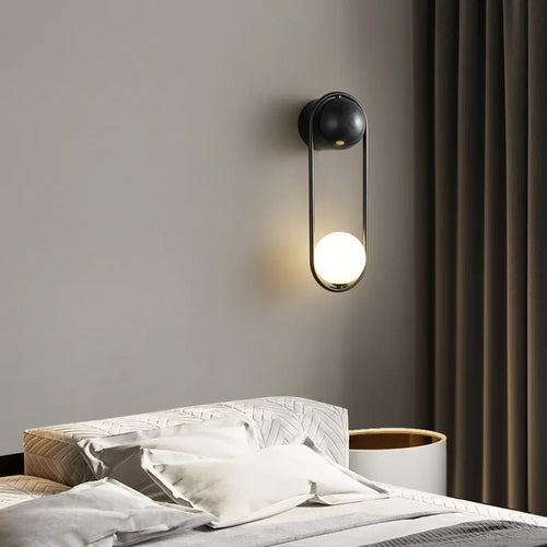 Brass indoor wall light for office and shop - vue 2 sur 8
