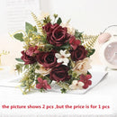 Artificial rose bouquet for decoration and party gift
