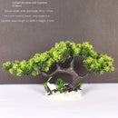 Artificial bonsai plant in plastic for interior decoration