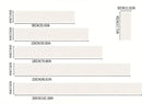 Linen table runner with check design