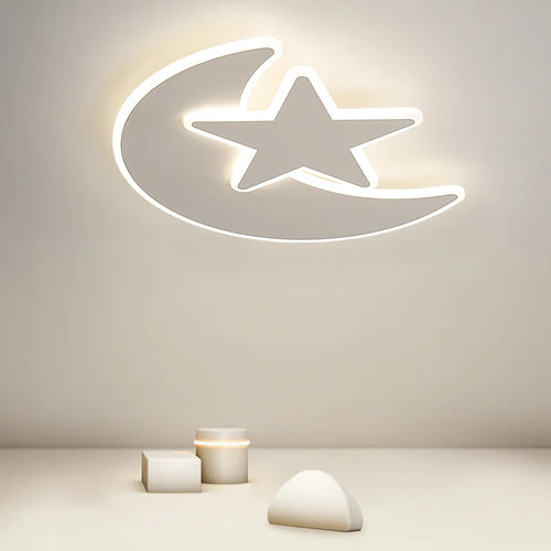 Modern LED cloud love decorative chandelier for children
