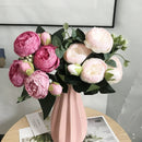 Artificial peony bouquet for wedding and home decoration