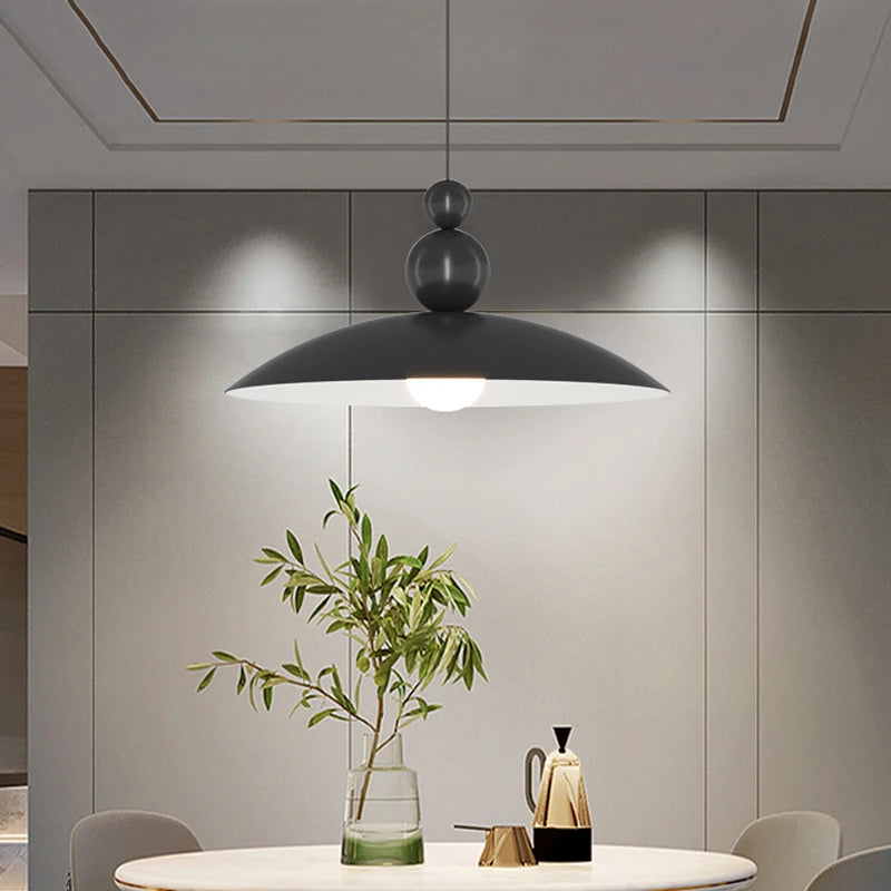Nordic minimalist pendant light for bars and tea shops - vue 5 sur 22