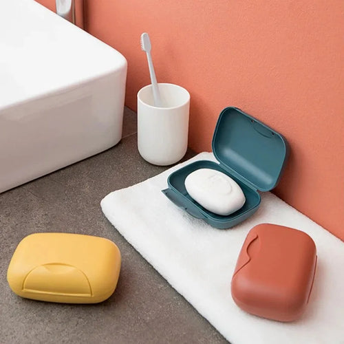 waterproof and compact travel soap box - vue 2 sur 10