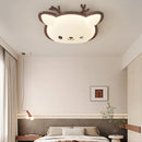 Creative LED cat animal chandelier for children