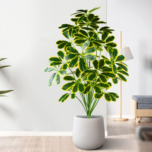 Artificial palm and monstera plants for indoor and outdoor decoration - vue 5 sur 12