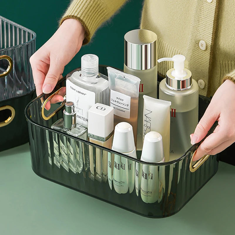 stackable acrylic drawer for storing cosmetics and accessories - vue 4 sur 8
