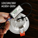 Waterproof LED downlight for indoor and outdoor lighting