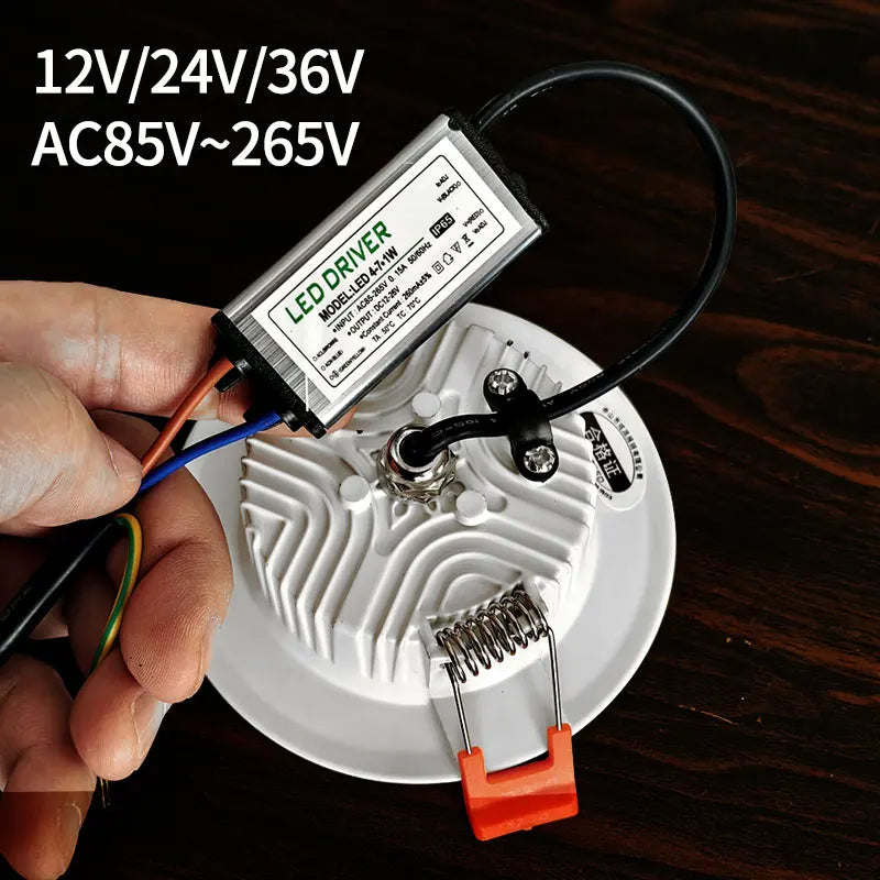 Waterproof LED downlight for indoor and outdoor lighting - vue 3 sur 6