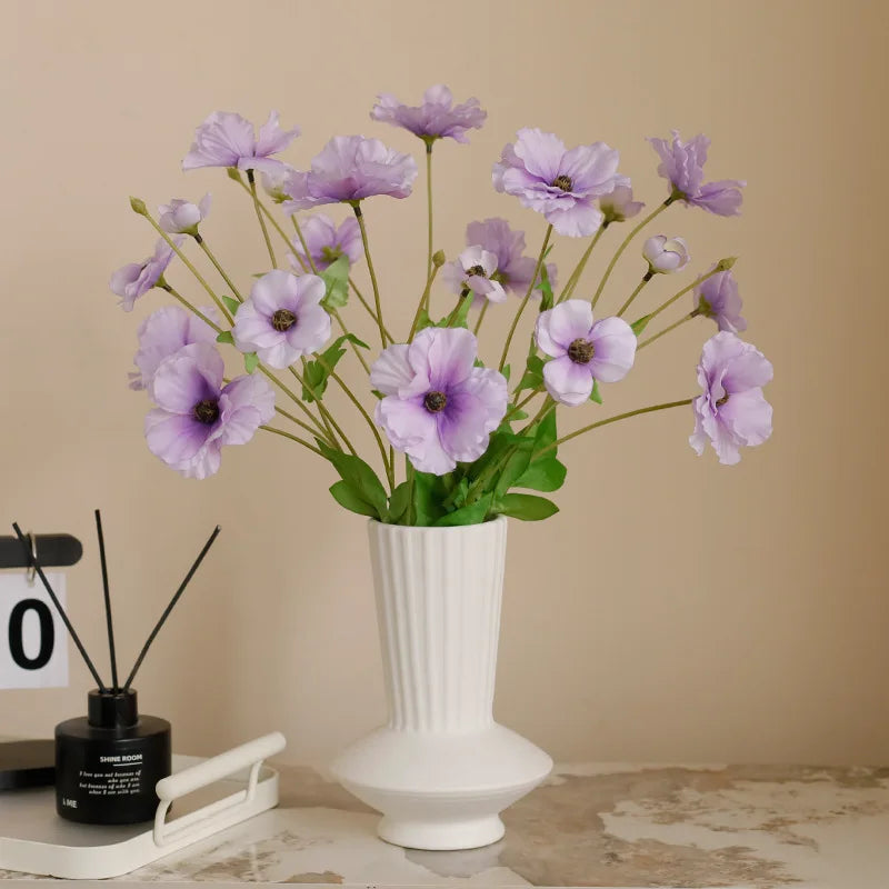 Butterfly peony silk flower wedding decoration floral arrangement