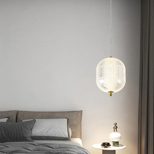 Modern minimalist LED chandelier decorative pendant light - vue 3 sur 9