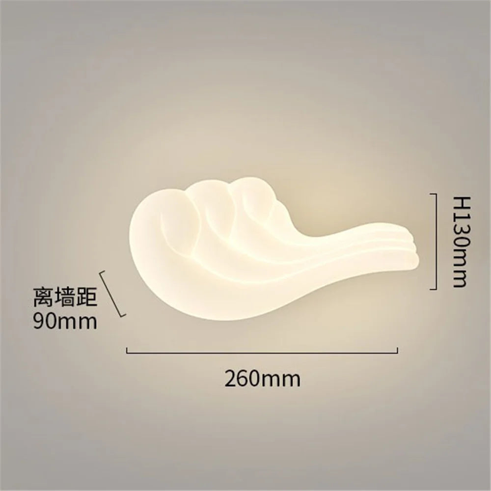 Children's LED whale and sailboat wall light with colour changing - vue 9 sur 9