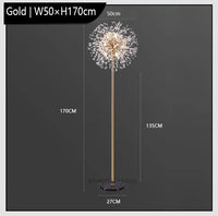 Luxury LED dandelion floor lamp Winfordo