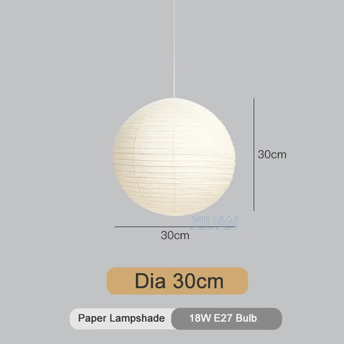 Vintage paper LED chandelier for indoor lighting