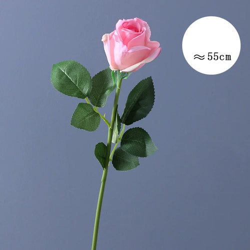 Artificial latex rose flower for wedding decoration and events