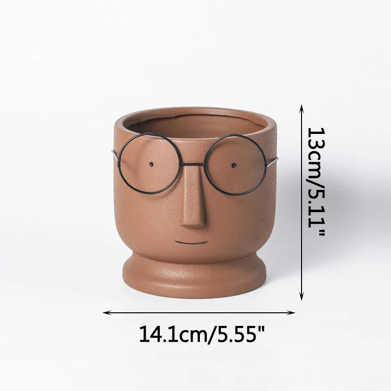cute ceramic flower pot nordic design interior