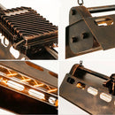 Industrial loft style retro chandelier for bar or café
