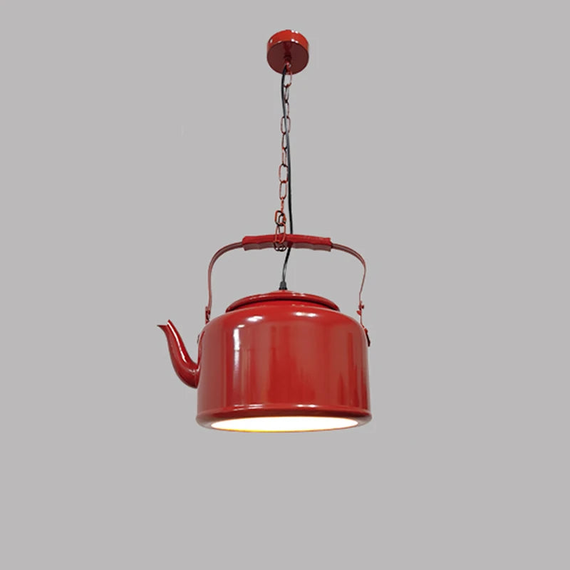 Modern iron pendant light for industrial decor - vue 10 sur 12