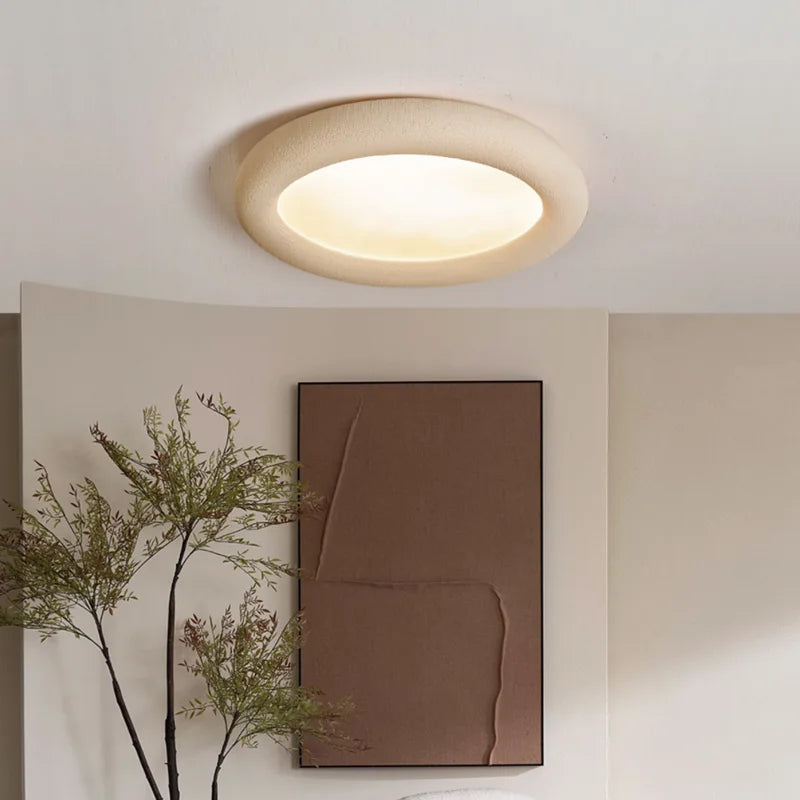 Nordic wabi sabi minimalist Japanese indoor ceiling light