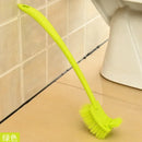 long handled plastic cleaning brush for difficult corners