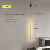 Modern LED pendant light for elegant interior decor