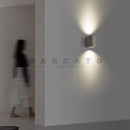 Creative terrazzo cement wall light