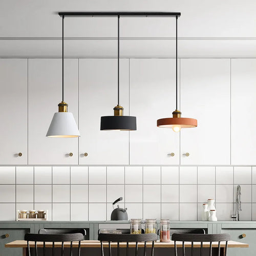 Industrial style LED pendant light - vue 3 sur 22