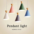 Modern minimalist horn pendant light for island lighting