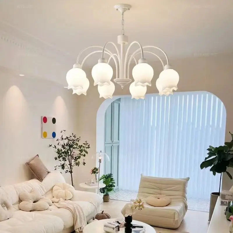 Modern LED chandelier for stylish indoor lighting