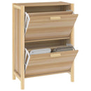 Shoe cabinet 57,5x33x80 cm wood Engineering