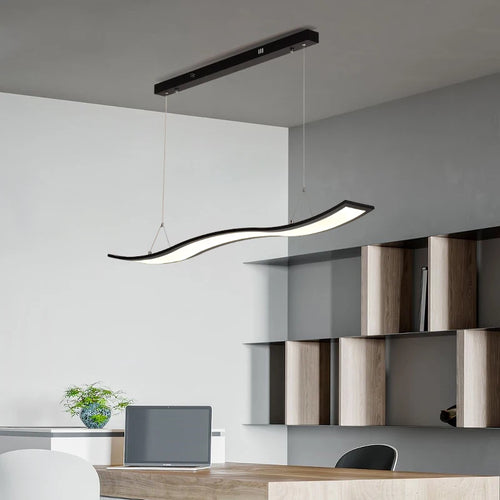 Nordic LED pendant light for kitchens and modern interiors - vue 3 sur 12