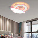 Modern LED cloud ceiling light for children's bedroom