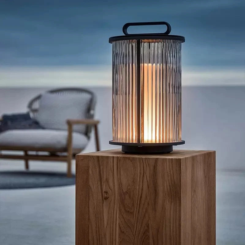 Modern villa waterproof solar garden lamp outdoor