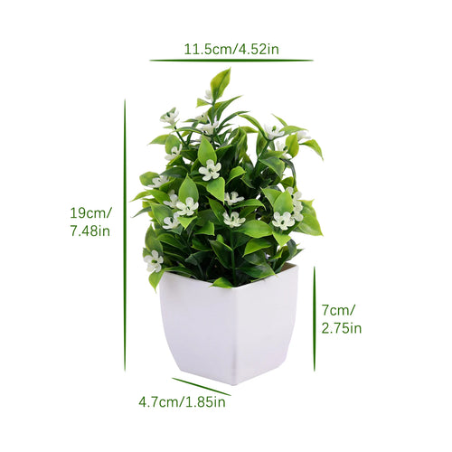 Artificial potted plant for office and garden decoration - vue 37 sur 45