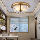 Modern copper ceiling light for elegant lighting