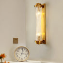 Postmodern crystal wall light with LED