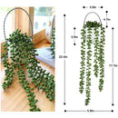 Hanging artificial rattan plants for indoor and outdoor decoration